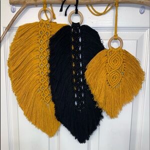 Feather Home Decor/Keychain. Boho, Handmade